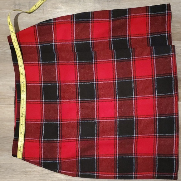 Talbots Wrap Skirt Women Size 4P Red - Picture 6 of 8